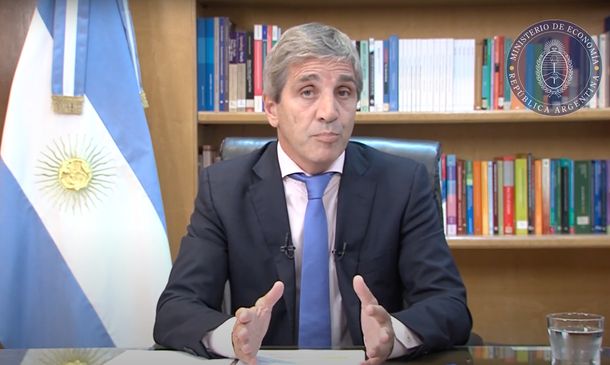 El mensaje completo de Luis Caputo con el paquete de medidas