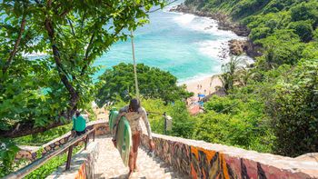 La increíble playa de Oaxaca. La increíble playa de Oaxaca.