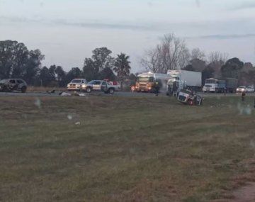Santa Fe: un choque frontal en la Ruta 14 dejó tres muertos