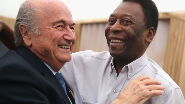 Pelé fue visitante en su propio país