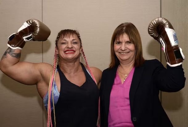 ¿Patricia Bullrich contrató a conocida boxeadora para motivar al personal del Ministerio de Seguridad?