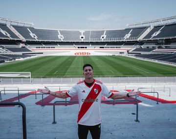 River presentó oficialmente a Maxi Meza: cuándo se suma a las prácticas