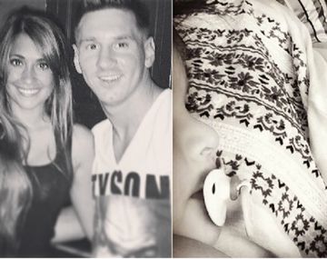 La mujer de Messi mostró su panza de seis meses: mirá la foto