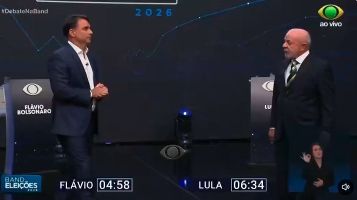 Debate presidencial: Filosa chicana entre Flávio Bolsonaro y Lula por el voto en las cárceles