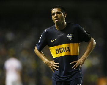 Riquelme se enojó con Bianchi porque lo sacó de la cancha