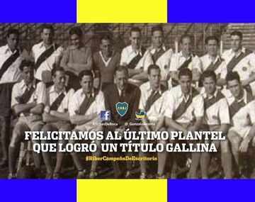 Los afiches con cargadas de Boca a River