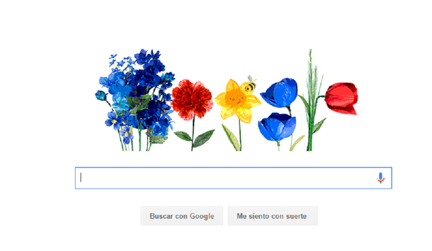 Google festeja la llegada de la primavera