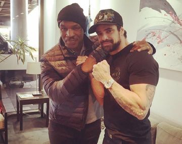 El encuentro de Luciano Castro con Tyson