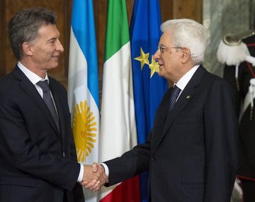 Macri se reunió con el presidente de Italia y el primer ministro de ese país