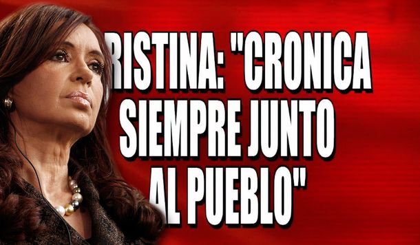 Cristina en Crónica