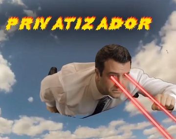 El sueño de la ultra derecha: un candidato combate comunistas con superpoderes