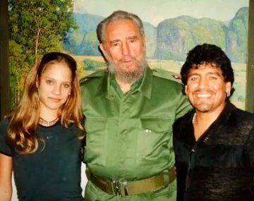 La novia menor de edad de Maradona reveló los favores que Diego le pidió a Fidel