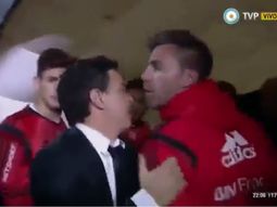 video: la furia del arquero chiarini contra un policia video: la furia del arquero chiarini contra un policia