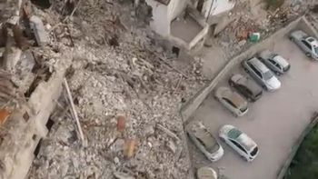 asi se ve desde un drone las consecuencias del devastador terremoto en italia asi se ve desde un drone las consecuencias del devastador terremoto en italia