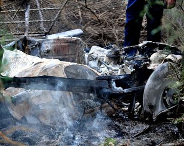 Las imágenes del impresionante choque de helicópteros