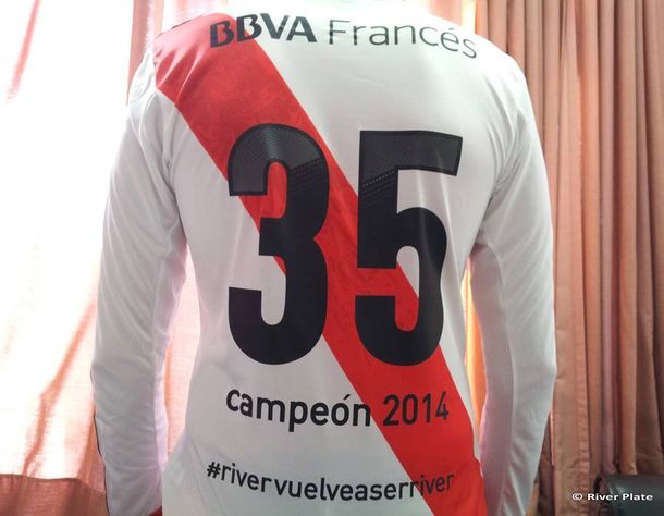 La camiseta especial para celebrar el #RiverCampeón