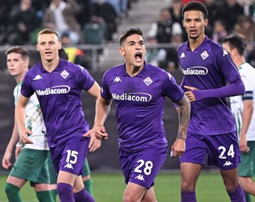 Martínez Quarta convirtió en el triunfo de Fiorentina ante St. Gallen