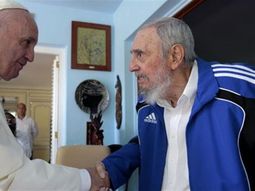 esta es la foto del encuentro entre francisco y fidel castro en la habana esta es la foto del encuentro entre francisco y fidel castro en la habana