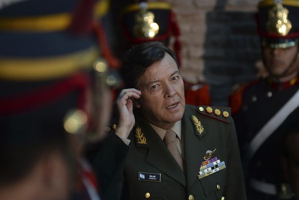 El Senado aprobó designación de Milani como jefe del Ejército
