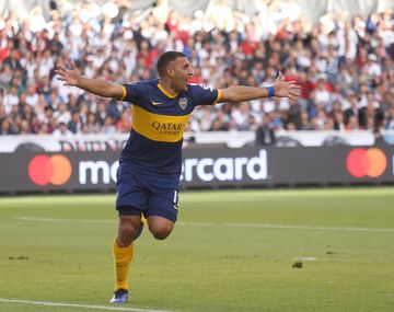 Wanchope Ábila marcó el 1 a 0 ante Liga de Quito