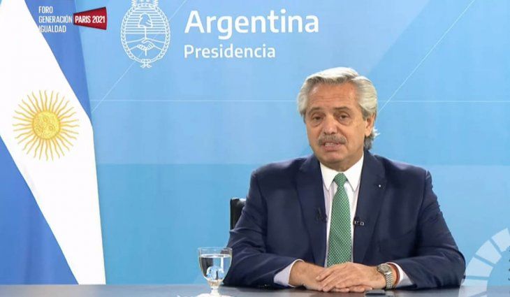 Alberto Fernández felicitó por el gran trabajo realizado en el marco del Foro Generación Igualdad