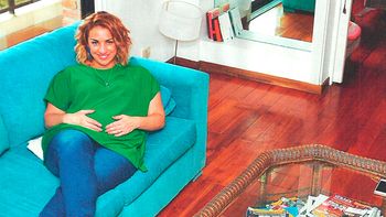 maria julia olivan, en su sexto mes de embarazo: fue un milagro maria julia olivan, en su sexto mes de embarazo: fue un milagro