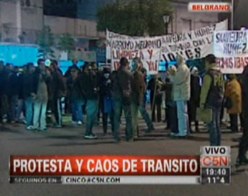 Vecinos de Saavedra y Núñez exigen obras a la Ciudad