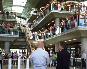 Macri en su primer día en la nueva sede de Gobierno: Hacemos historia