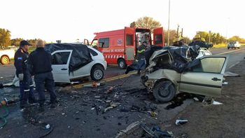 El accidente ocurrió sobre la ruta Nº 5 El accidente ocurrió sobre la ruta Nº 5