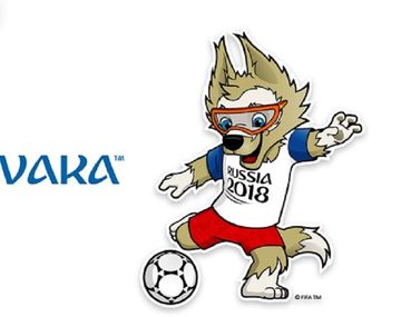 La mascota oficial de Rusia 2018 será un lobo llamado Zabivaka