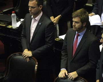 Sánchez, Massot y Negri de Cambiemos