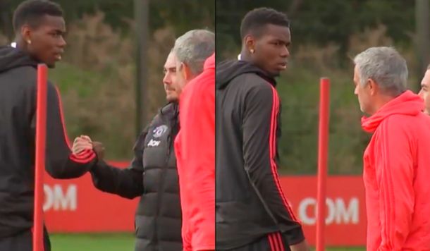 Tensión entre Pogba y Mourinho