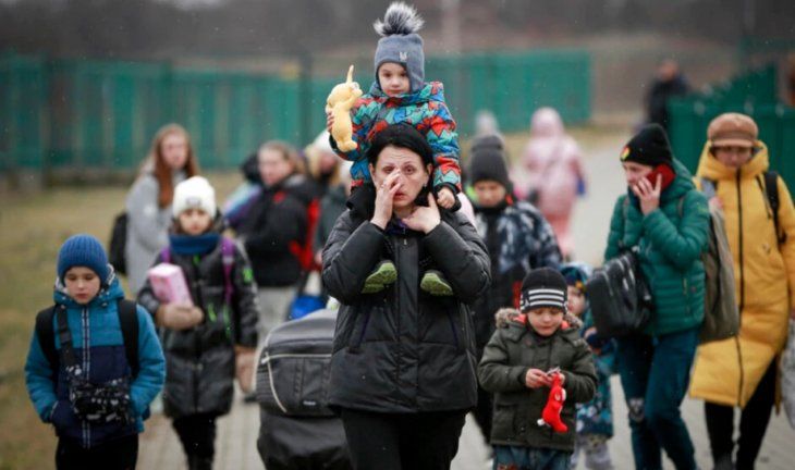 Más de 2 millones de personas ya escaparon de Ucrania