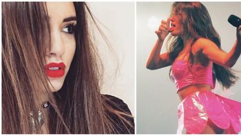 Lali Espósito, sensual durante un show. Lali Espósito, sensual durante un show.