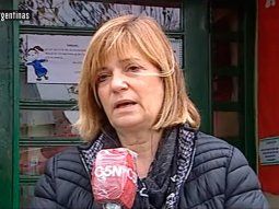 María Mercedes, directora del jardín donde ocurrió el violento robo.