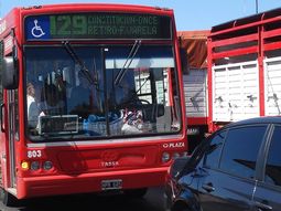 Atención: paro de colectivos en la línea 129 por tiempo indeterminado