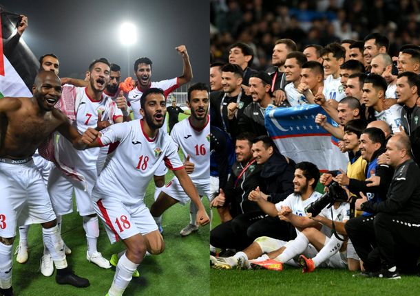 Tres nuevas selecciones se sumaron al Mundial 2026: Uzbekistán y Jordania hicieron historia