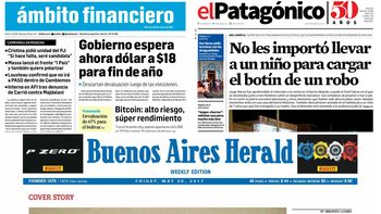 Tapas de diarios del viernes 26 de mayo de 2017 Tapas de diarios del viernes 26 de mayo de 2017