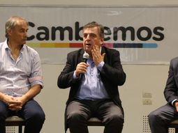 Héctor Baldassi, Mario Negri y Luis Juez