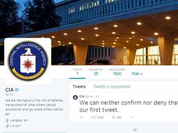 Con humor, la CIA inauguró su perfil en Twitter