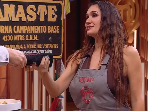 Una prueba que salió mal: la noche cuesta arriba de Momi Giardina en MasterChef Celebrity