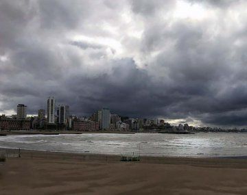 Mar del Plata: alerta amarillo por tormentas y granizo