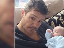 Tinelli se reencontró con su hijo luego de viajar a Brasil
