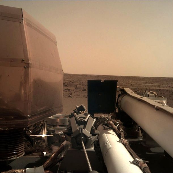 La NASA publicó las primeras fotos de Marte sacadas por la sonda InSight