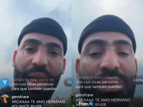 Arcángel sorprendió con un guiño a River antes de sus shows en Argentina