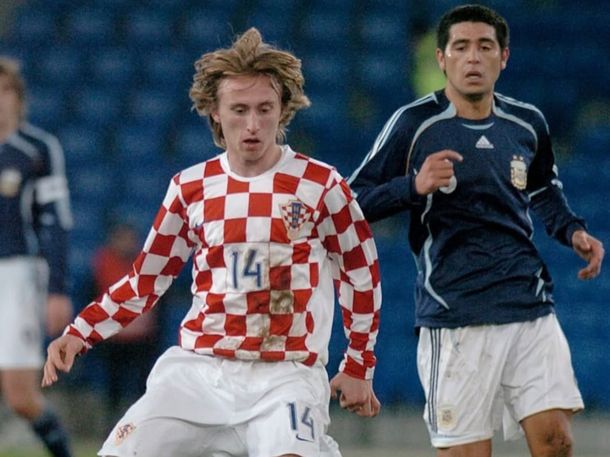 Luka Modric se rindió ante Juan Román Riquelme: el recuerdo que sorprendió a todos