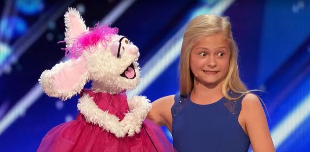 Una nena ventrílocua fue a un programa de talentos y se viralizó