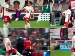 repudiable: la provocacion de un jugador de huracan en el clasico ante san lorenzo repudiable: la provocacion de un jugador de huracan en el clasico ante san lorenzo