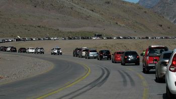 Cuatro horas de demora para volver de Chile Cuatro horas de demora para volver de Chile