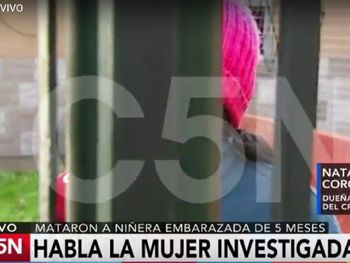 Habló la dueña de la casa en la que apareció muerta la niñera de Glew